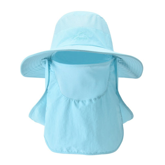 Unisex Fisherman Hat Sun Hat Summer Outdoor Quick Dry Sun Hat Fishing Breathable Sun Hat