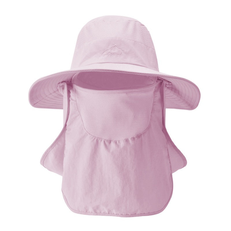 Unisex Fisherman Hat Sun Hat Summer Outdoor Quick Dry Sun Hat Fishing Breathable Sun Hat