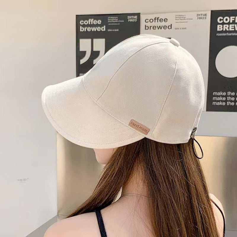 New Summer Arrival - A Visor-Style Sun-Protective Baseball Cap. It Allows You to Tie Your Hair in a Ponytail, Is Breathable And Quick-Drying, And Serves As a Versatile Sunshade, Perfect for a Fisherman'S Look.