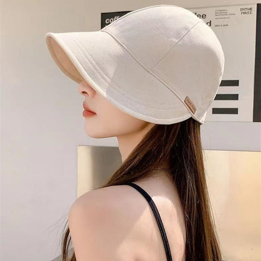 New Summer Arrival - A Visor-Style Sun-Protective Baseball Cap. It Allows You to Tie Your Hair in a Ponytail, Is Breathable And Quick-Drying, And Serves As a Versatile Sunshade, Perfect for a Fisherman'S Look.